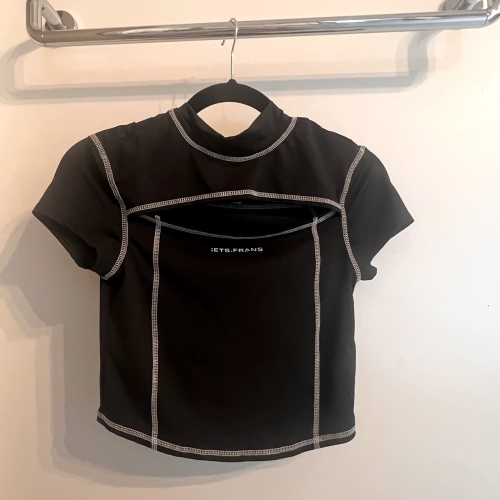 IETS.FRANS cutout tshirt